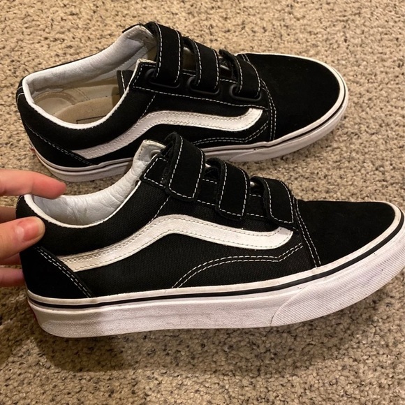 velcro vans mens
